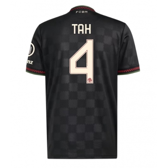 Bayern Munich Jonathan Tah #4 Maglia Gara Terza Repliche 2025-26 Maniche Corte
